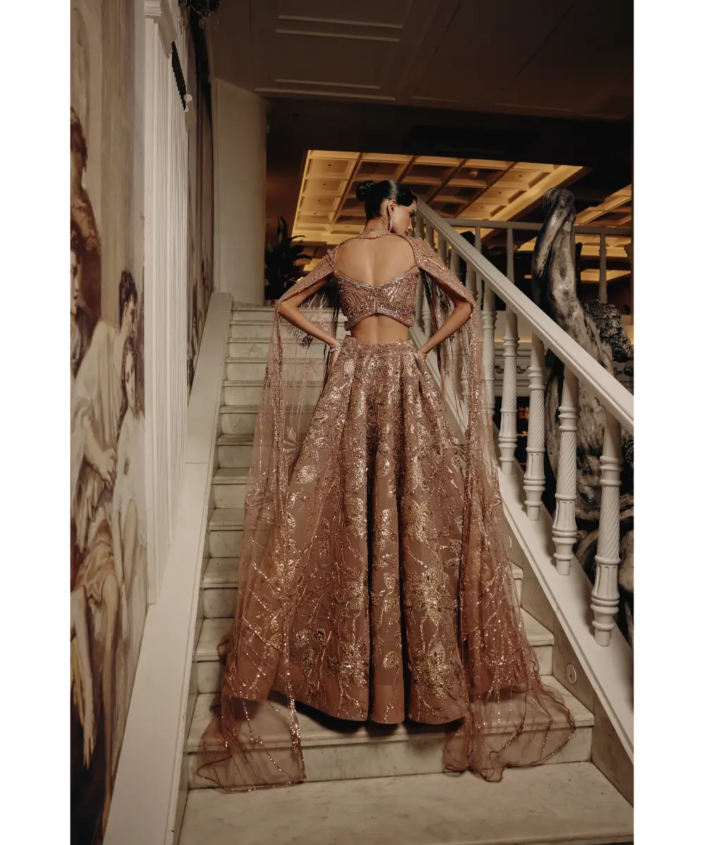 ADAARA COUTURE - Ethereal Dawn Lehenga
